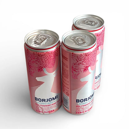 Mineral Water Infusion 'Borjomi' (wild strawberry) 330ml