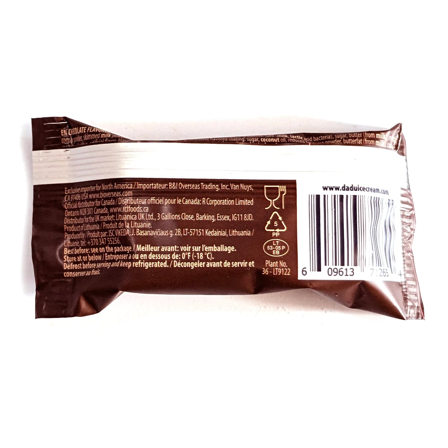 Tasty Ice-Cheesecake 'Dadu' Chocolate