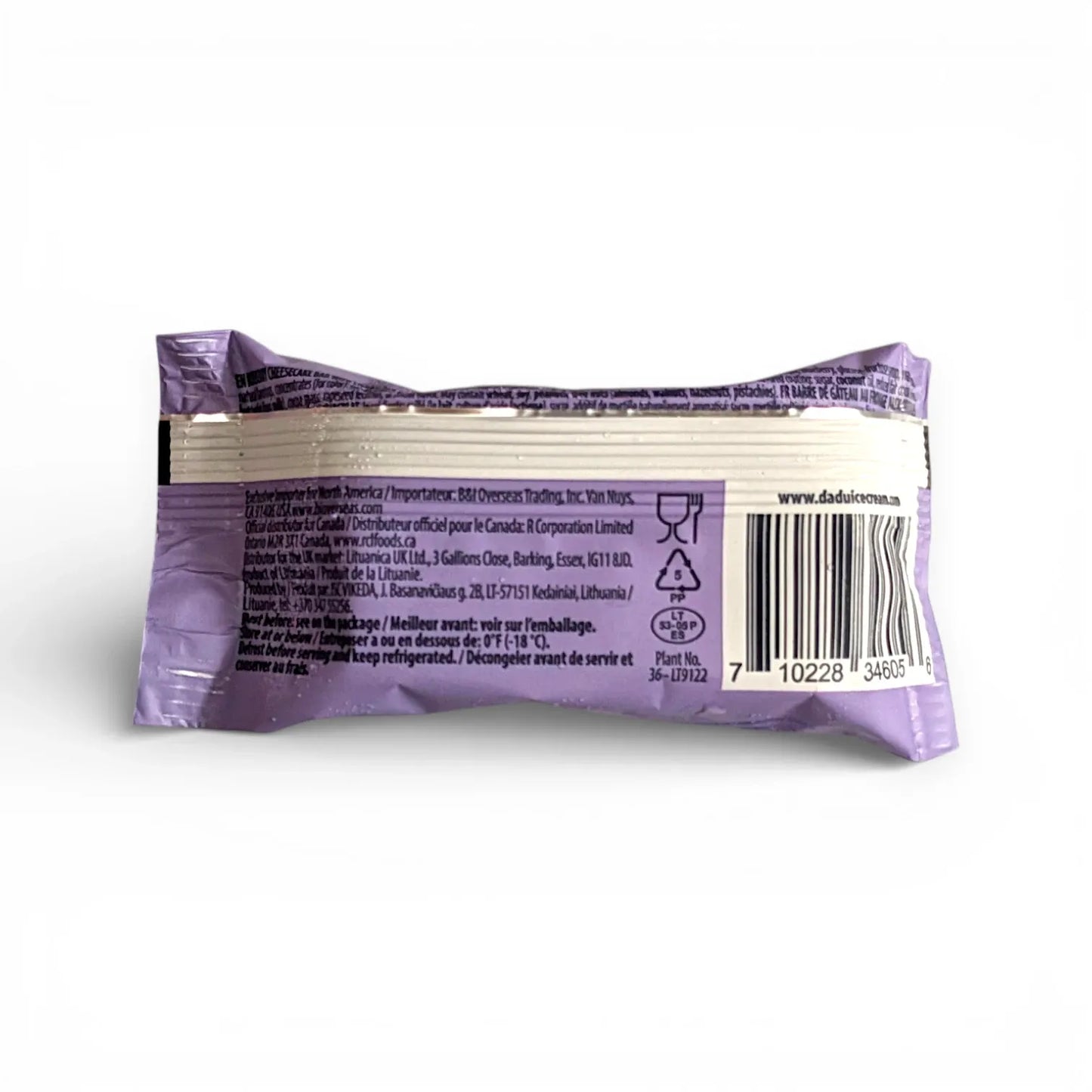 Tasty Ice-Cheesecake 'Dadu' Blueberry
