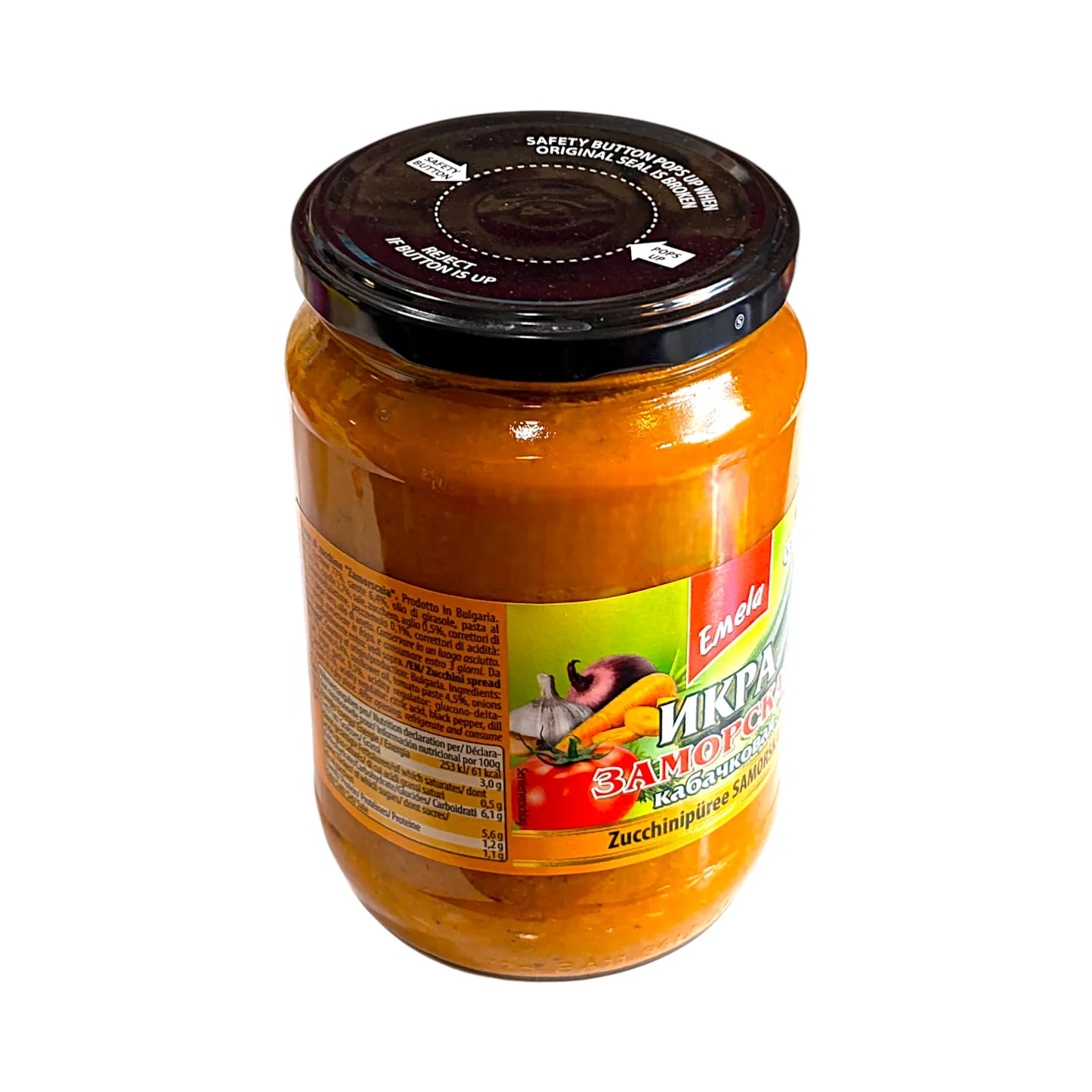 Traditional Russian 'Overseas' Zucchini Caviar 'Emela'