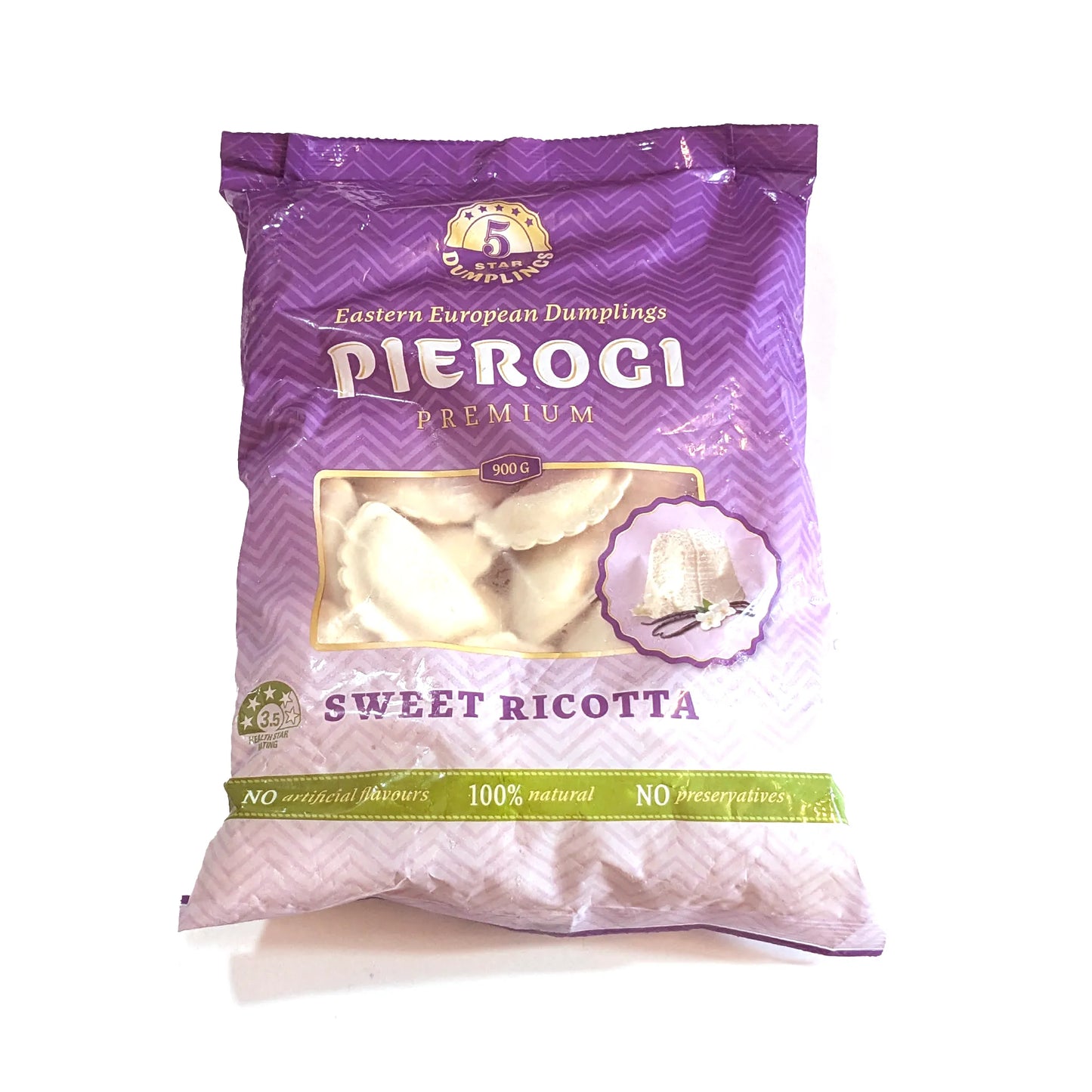Premium Vareniki 'Five Star' (with Sweet Ricotta) 900g