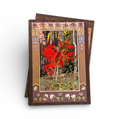 Russian Folklore Postcards Decorated 18 cm