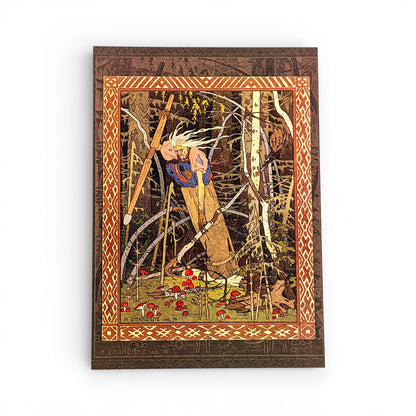 Russian Folklore Postcards Decorated 18 cm