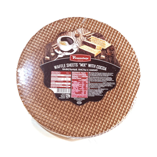 Classic Wafer Sheets Mix 100g (with cocoa)