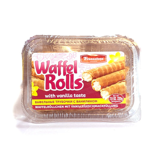 Вкусные хрустящие трубочки (с ванилью)