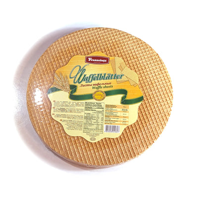 Classic 'Franzeluta' Wafer Sheets Plain 100g