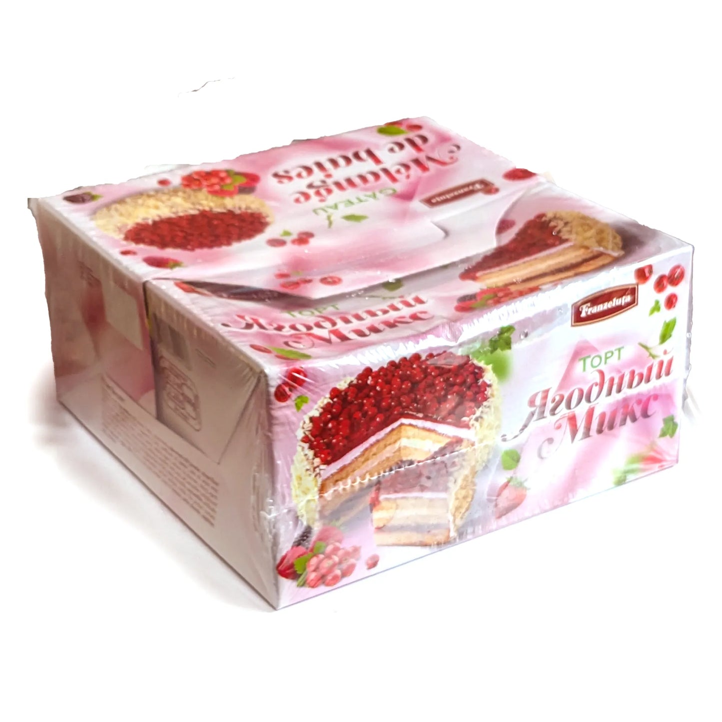Замороженный торт Делюкс «Ягодный микс» 1 кг