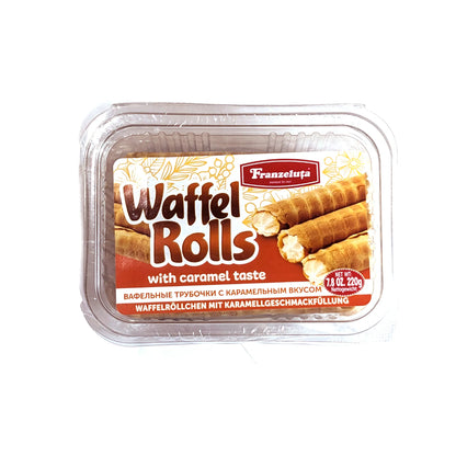 Вкусные хрустящие трубочки (с карамелью)