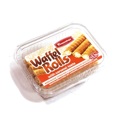 Вкусные хрустящие трубочки (с карамелью)