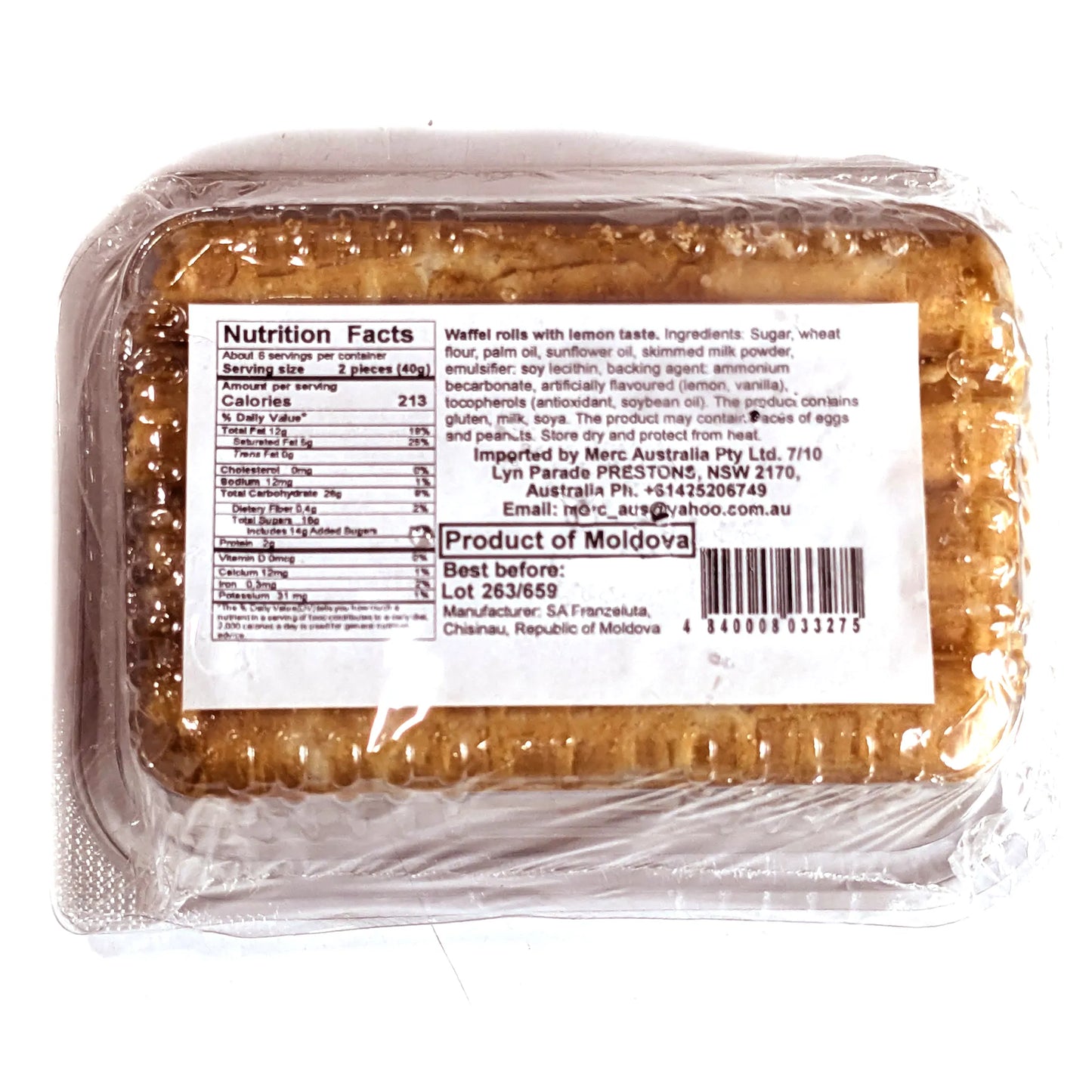 Вкусные хрустящие трубочки (с лимоном)