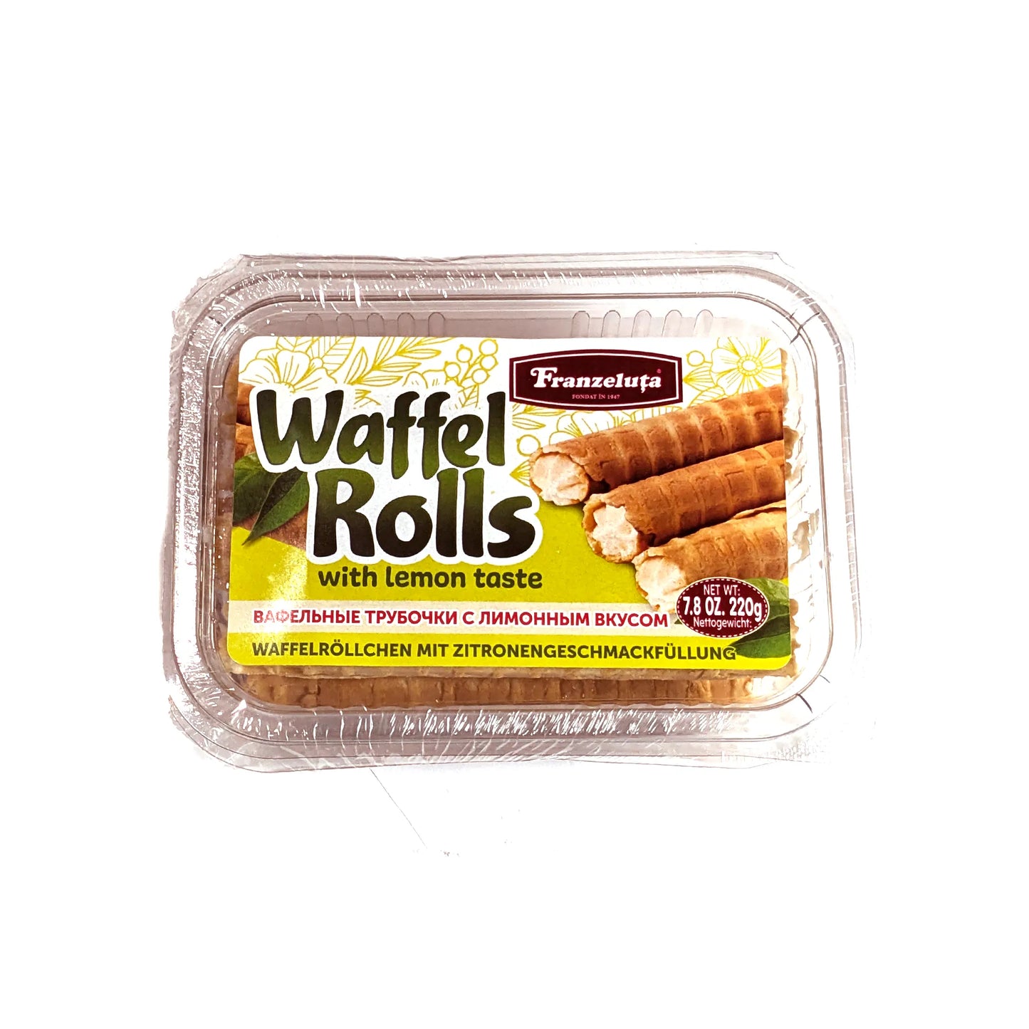 Вкусные хрустящие трубочки (с лимоном)