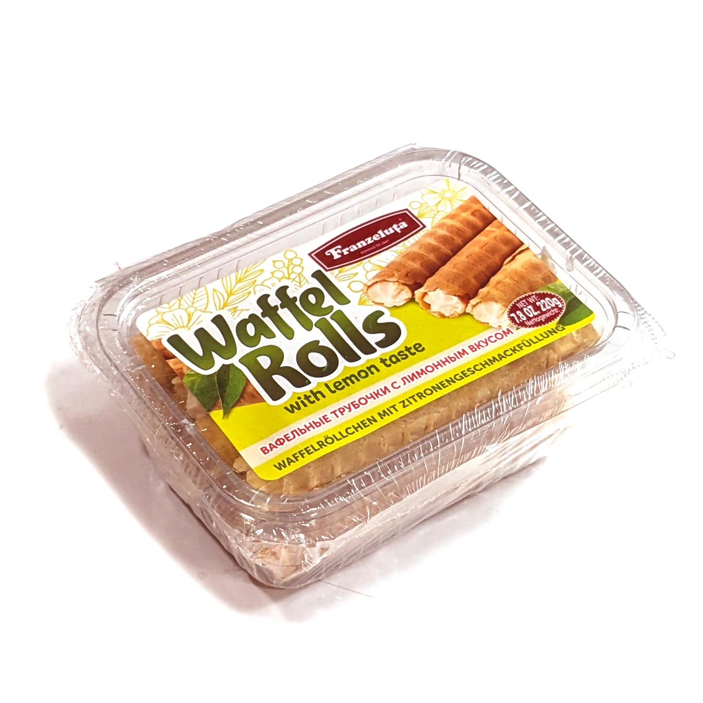 Вкусные хрустящие трубочки (с лимоном)