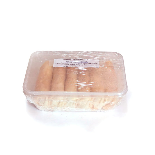 Замороженные русские блины с мясом (домашние)