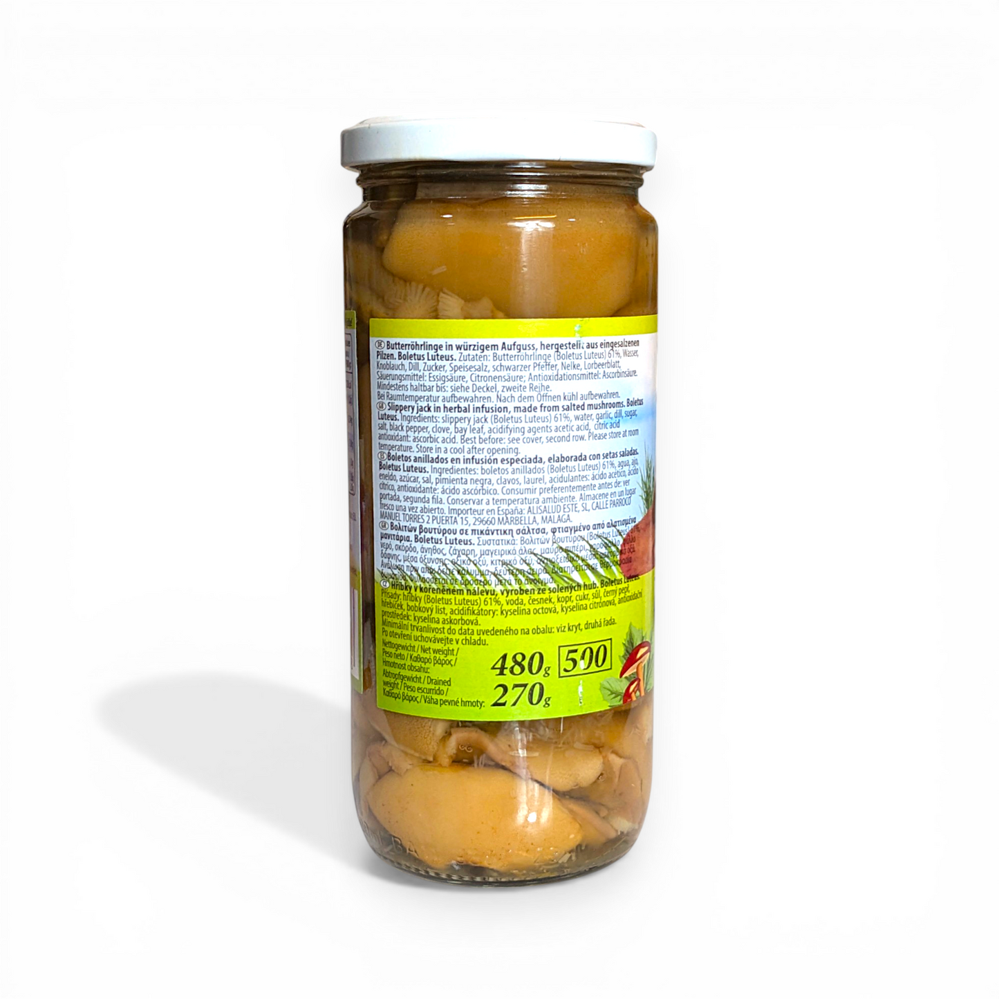 Premium Butter Mushrooms 'Maslyata' 480g