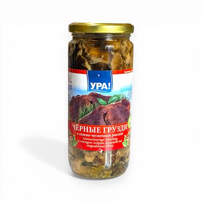 Premium 'Black Milk' Mushrooms 'Gruzdy' 480g