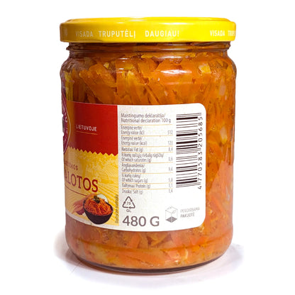 Authentic Marinated Carrot (Korean Style) 'Kedainiu' 480g