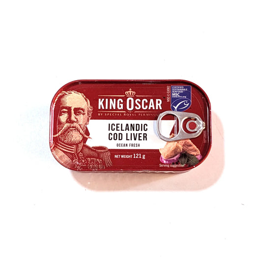 Премиальная исландская печень трески «Король Оскар» 121 г