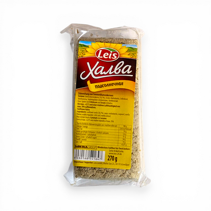 Traditional Nutty Sweet 'Sunflower Halva' 'Leis' 270g
