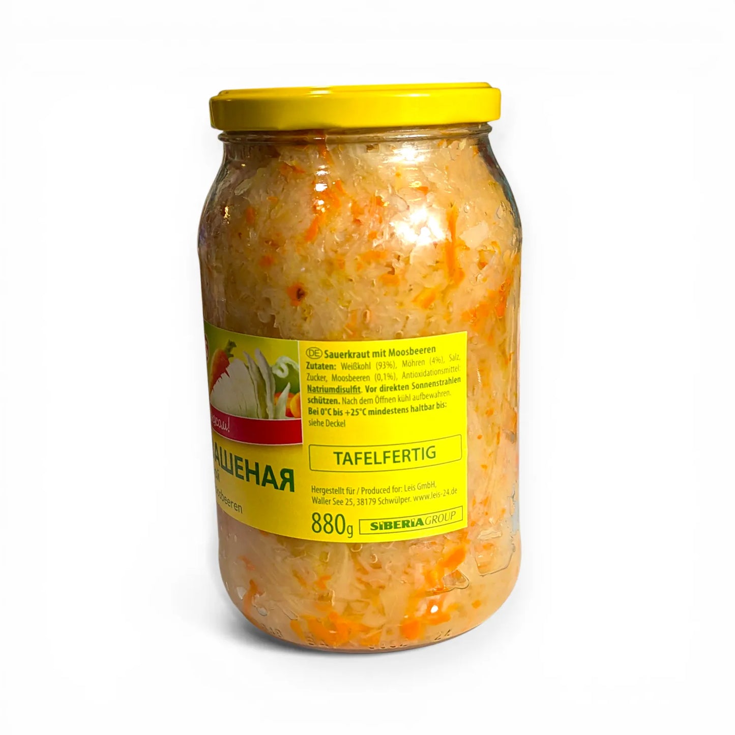 Traditional Crunchy Sauerkraut (with carrot) 'Leis'