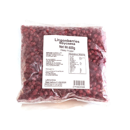 Frozen Premium Lingonberries 600g