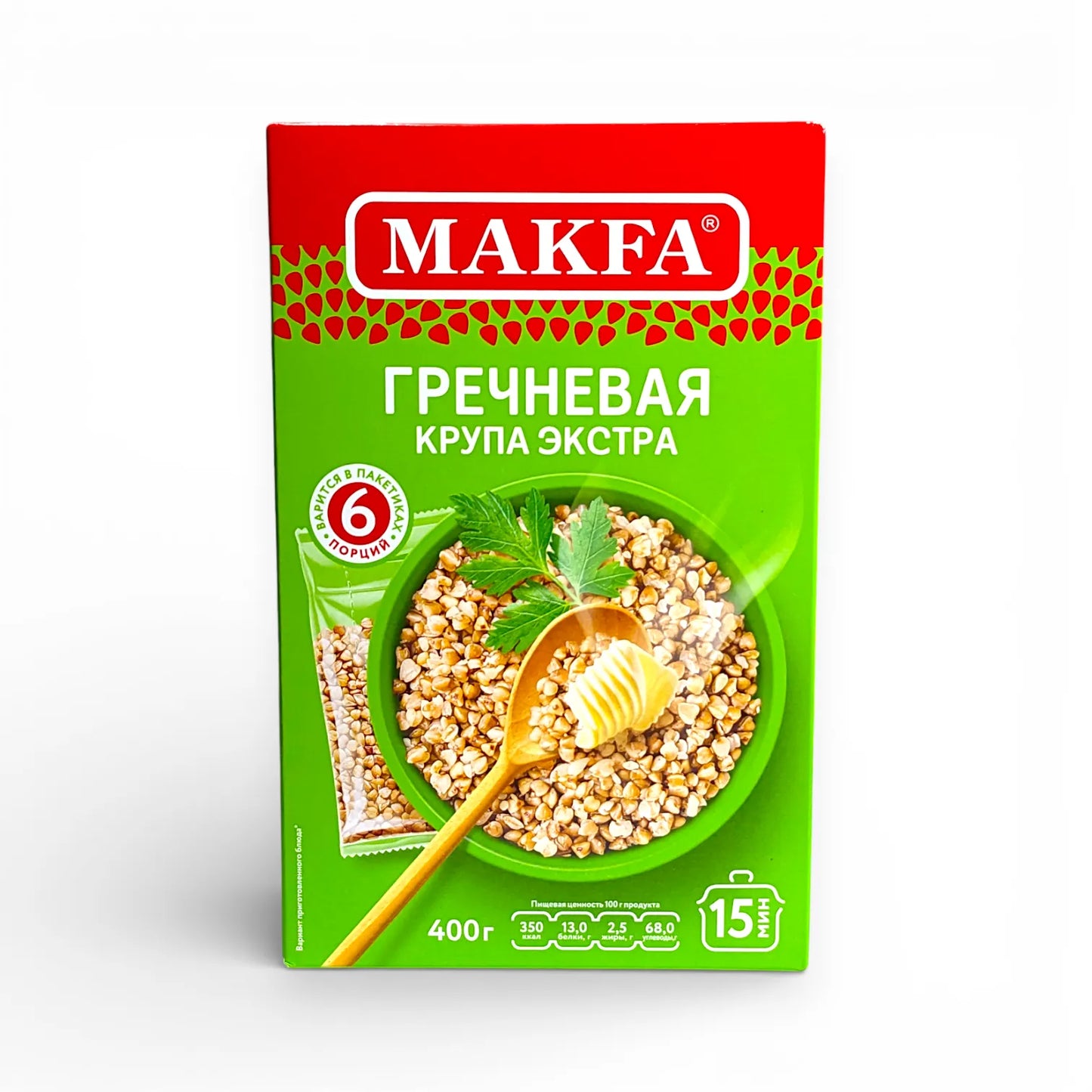 Russian Buckwheat 'Makfa' (in sachets) 400g