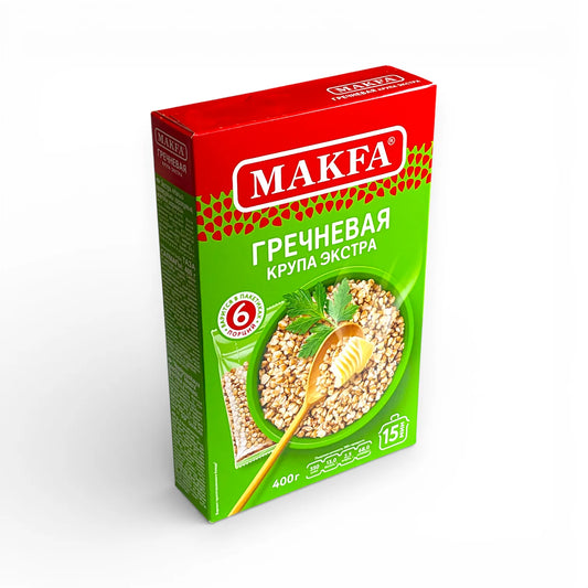 Russian Buckwheat 'Makfa' (in sachets) 400g