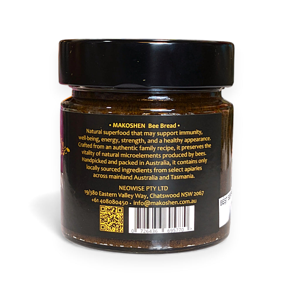 Ultra-Deluxe Nutritious 'Makoshen' Bee Bread Jar 250g