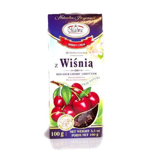 Premium 'Malwa' Sour Cherry Herbal Infusion Tea (loose leaf)