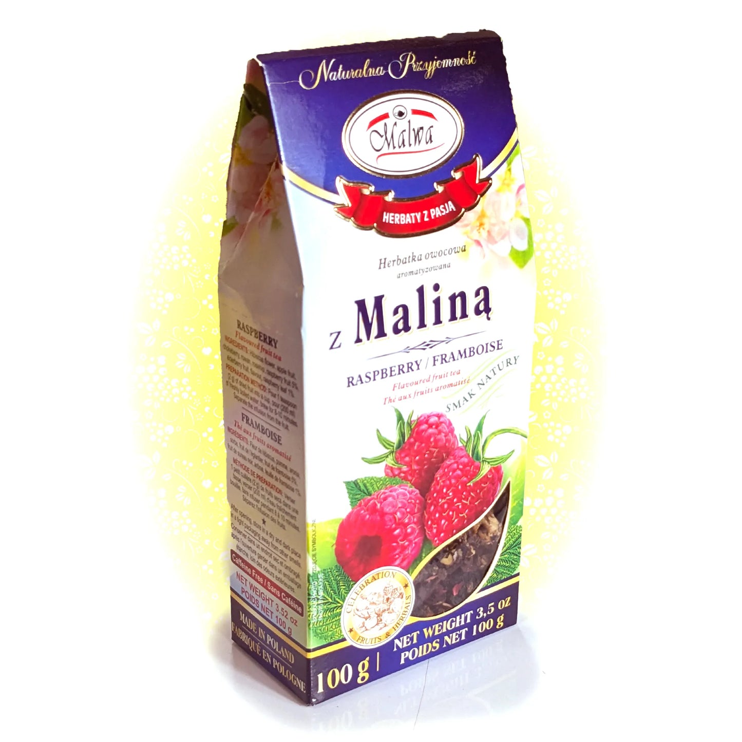 Премиальный травяной чай «Мальва» с малиной