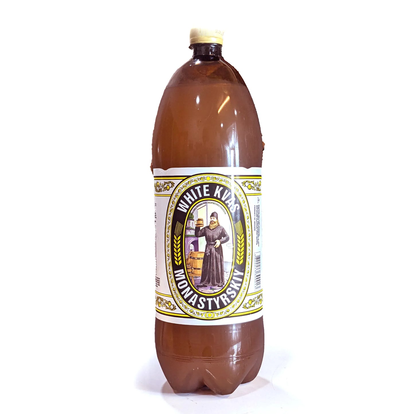 Traditional White Kvas 'Monastyrski' 2L