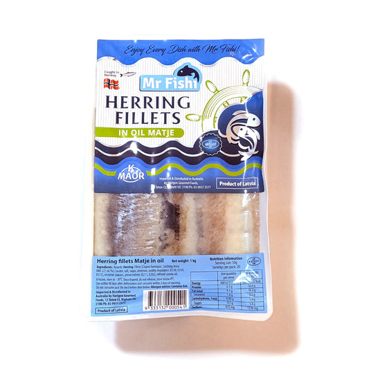 Замороженное филе сельди «Мистер Фиш» 1 кг