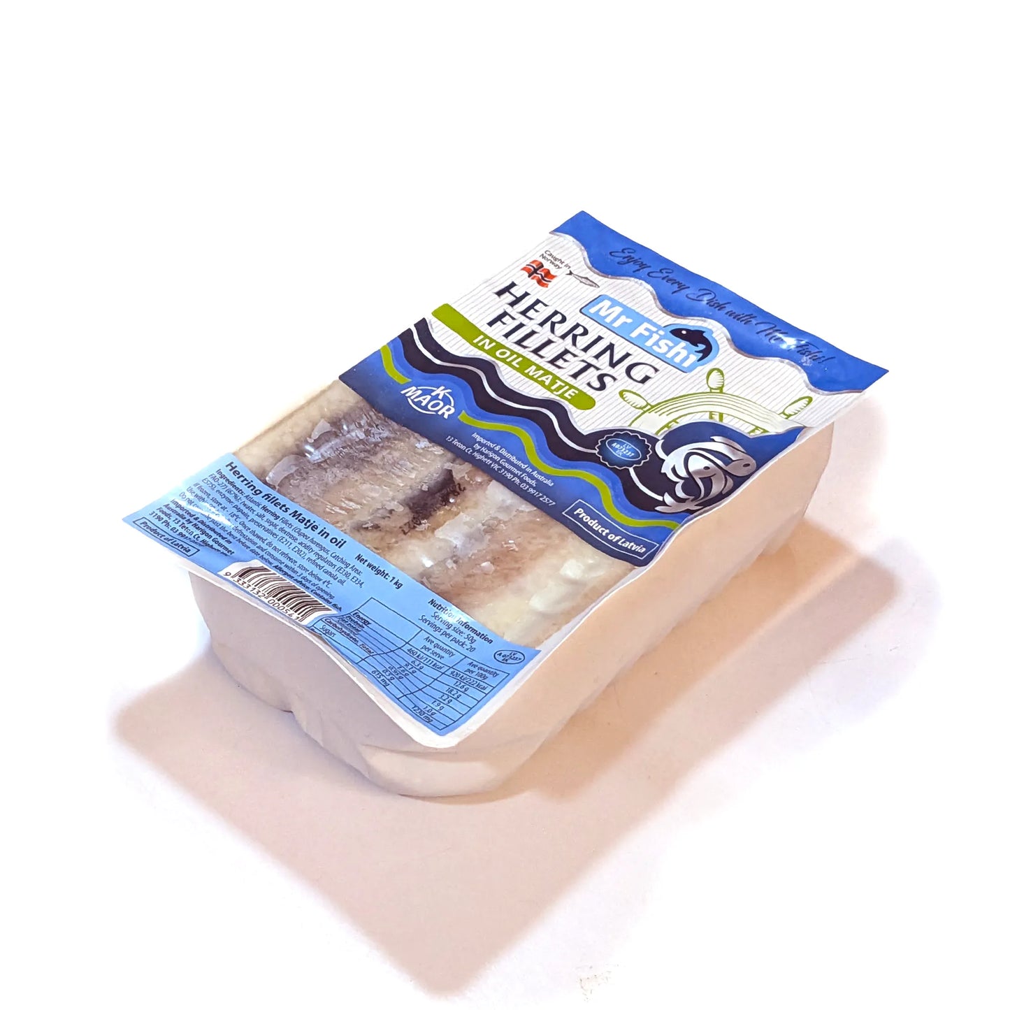 Замороженное филе сельди «Мистер Фиш» 1 кг