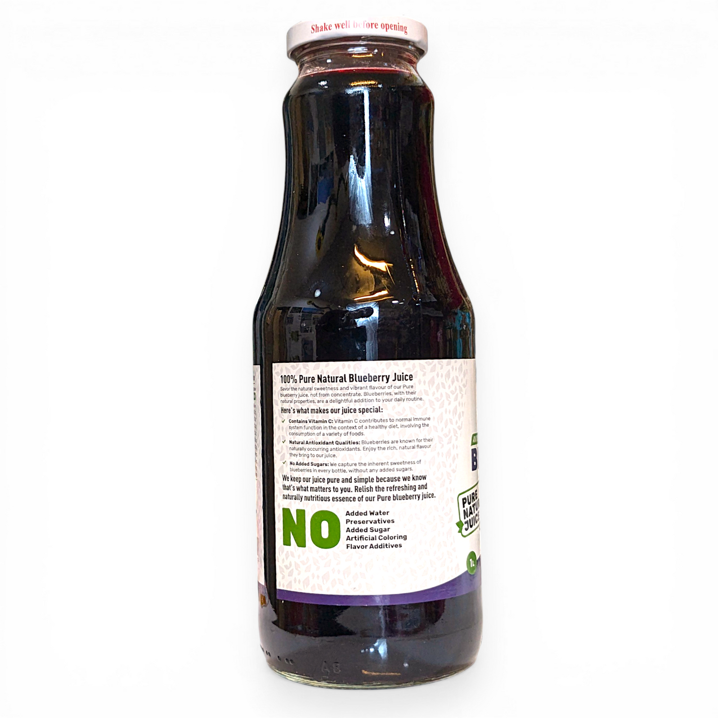 Pure Georgian Blueberry Juice 1L