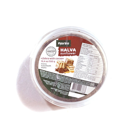 Classic Halva 'Zebra' (with cocoa) 500g