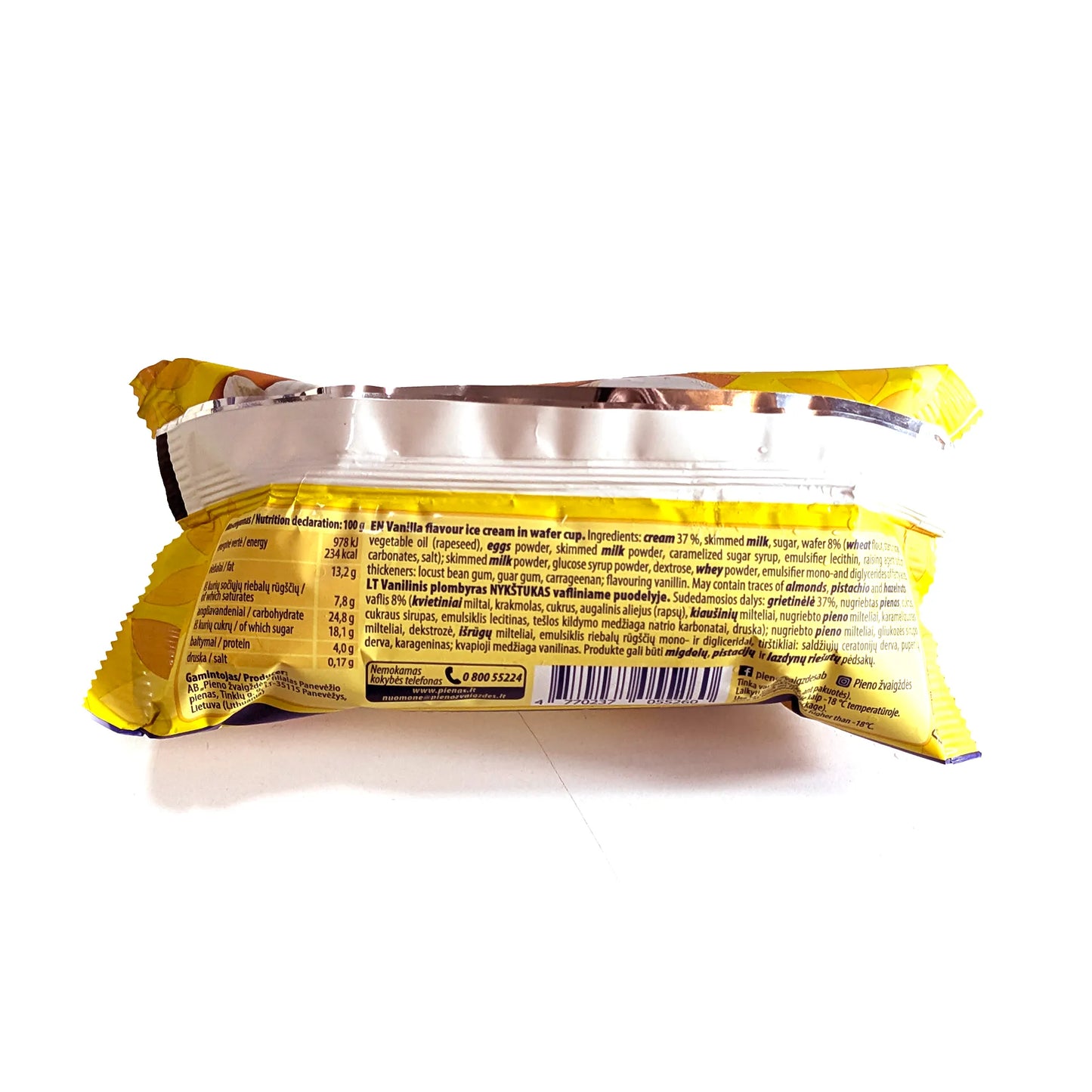 Deluxe Ice-Cream 'Plombir' Vanilla (Small)