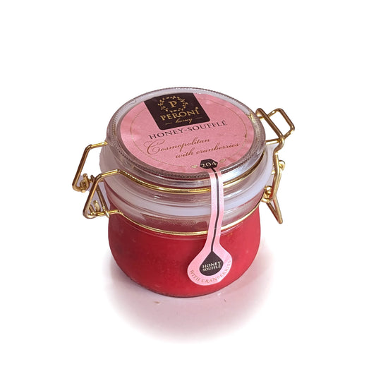 Ultra-Premium Honey Souffle Cosmopolitan 'Peroni' (with cranberries)