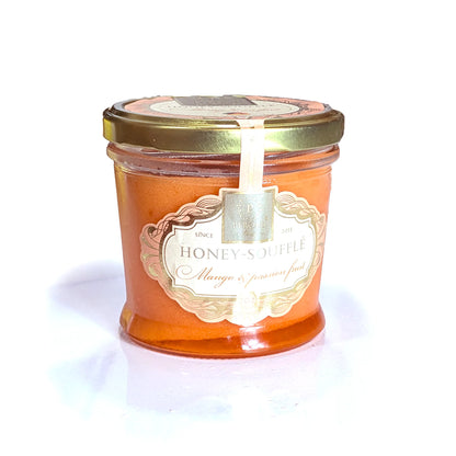 Ultra-Premium Honey Souffle Tropical 'Peroni' (with mango and passionfruit)