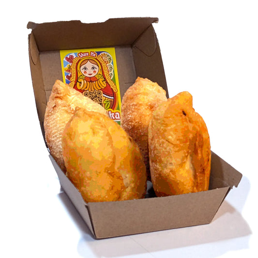 Tasty Homemade Russian Pie 'Pirozhok'