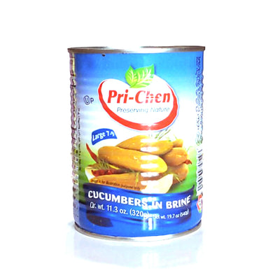 Tasty Salted Cucumbers (without vinegar) 'Pri-Chen' 320g