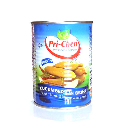 Tasty Salted Cucumbers (without vinegar) 'Pri-Chen' 230g