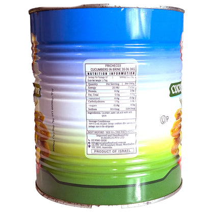 Tasty Salted Cucumbers (without vinegar) 'Pri-Chen' 3kg