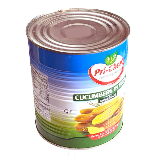 Tasty Salted Cucumbers (without vinegar) 'Pri-Chen' 3kg