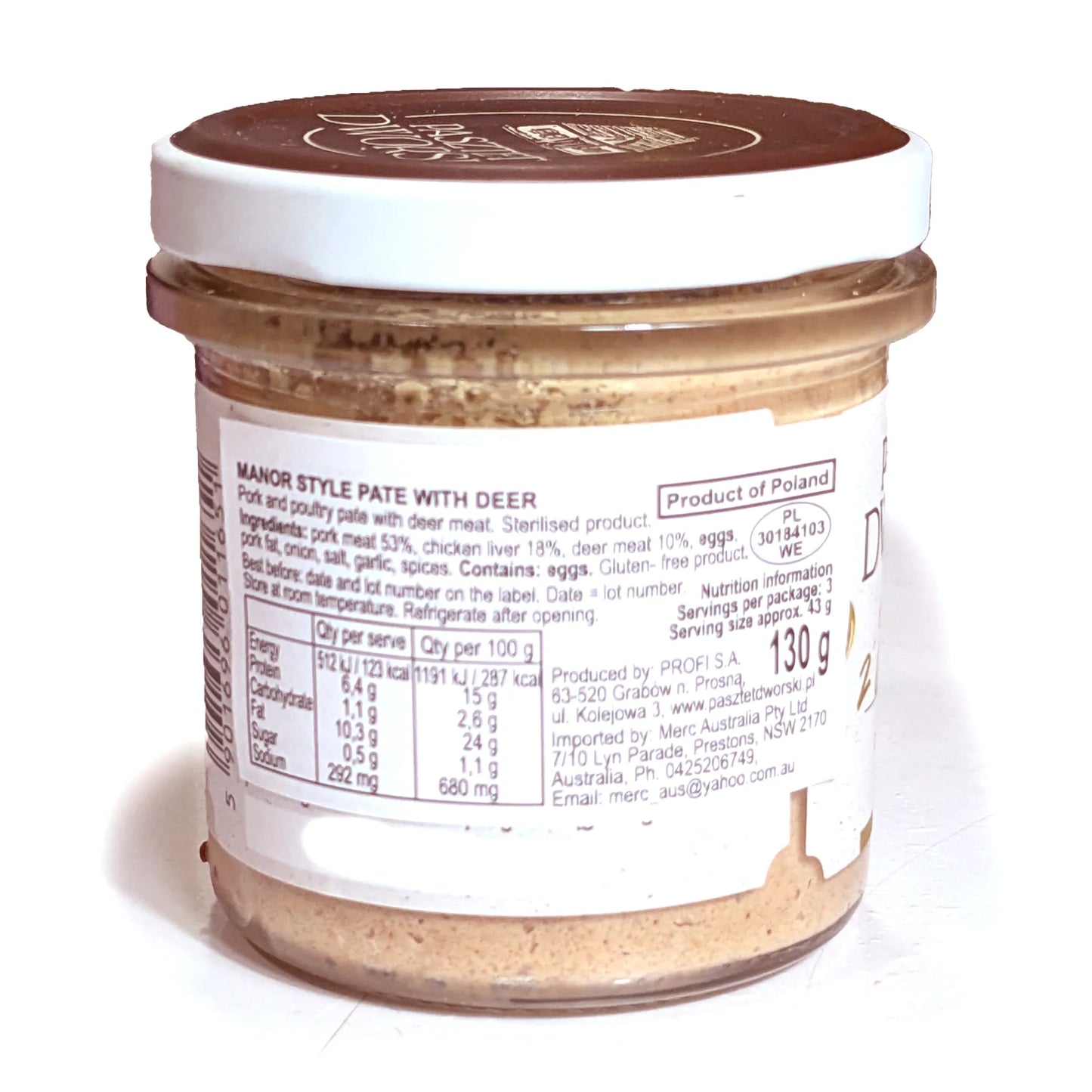 Паштет Делюкс 'Дворский' (с настоящей олениной)