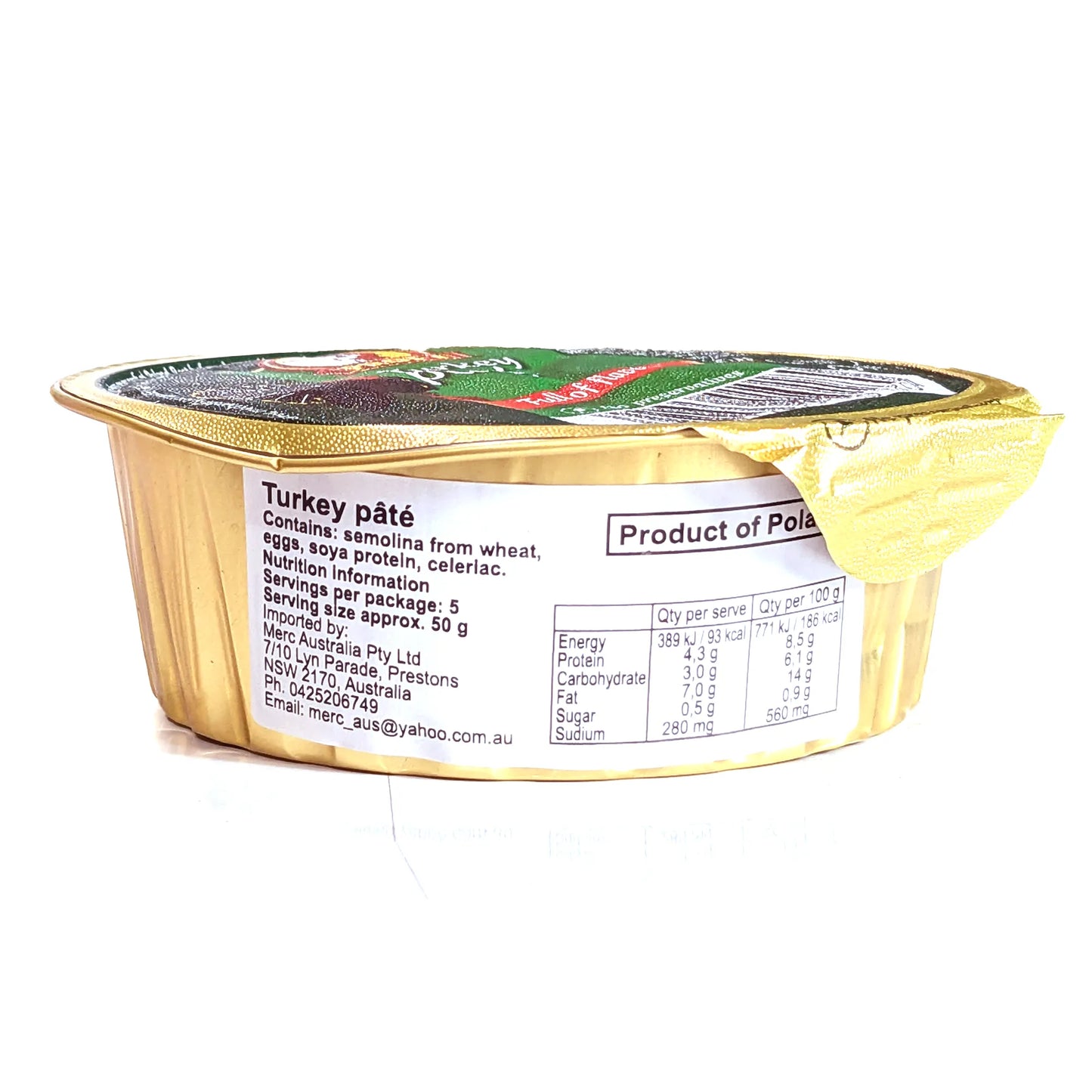 Delicious Large Turkey Pate' 'Profi'