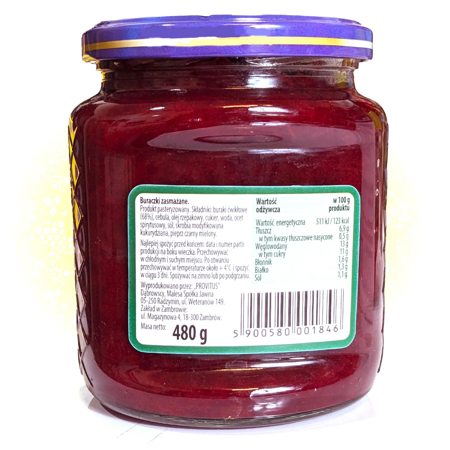 Traditional Fried Beetroot Strips 480g