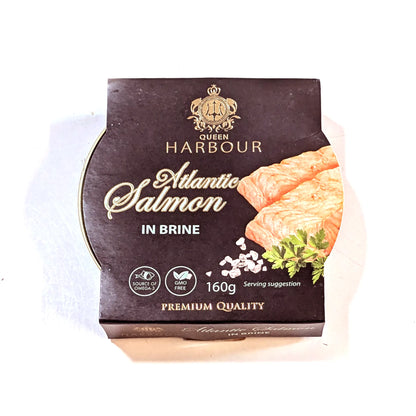 Premium Salmon in Brine 'Queen Harbour' 160g