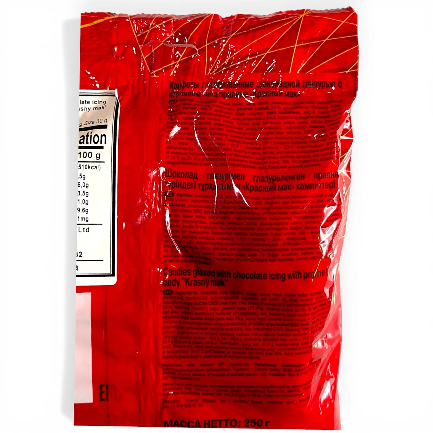 Russian Sweets 'Scarlet Poppy' Chocolates