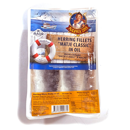 Frozen Herring Fillets 'Rybachka Sonya' 1kg