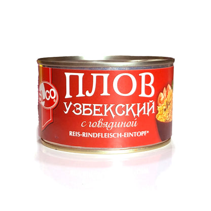 Tasty Rice Plov 'Uzbek Style' (Ready to Eat)
