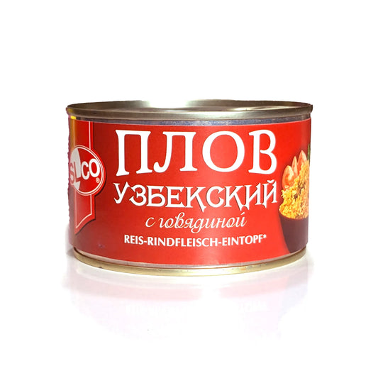 Tasty Rice Plov 'Uzbek Style' (Ready to Eat)